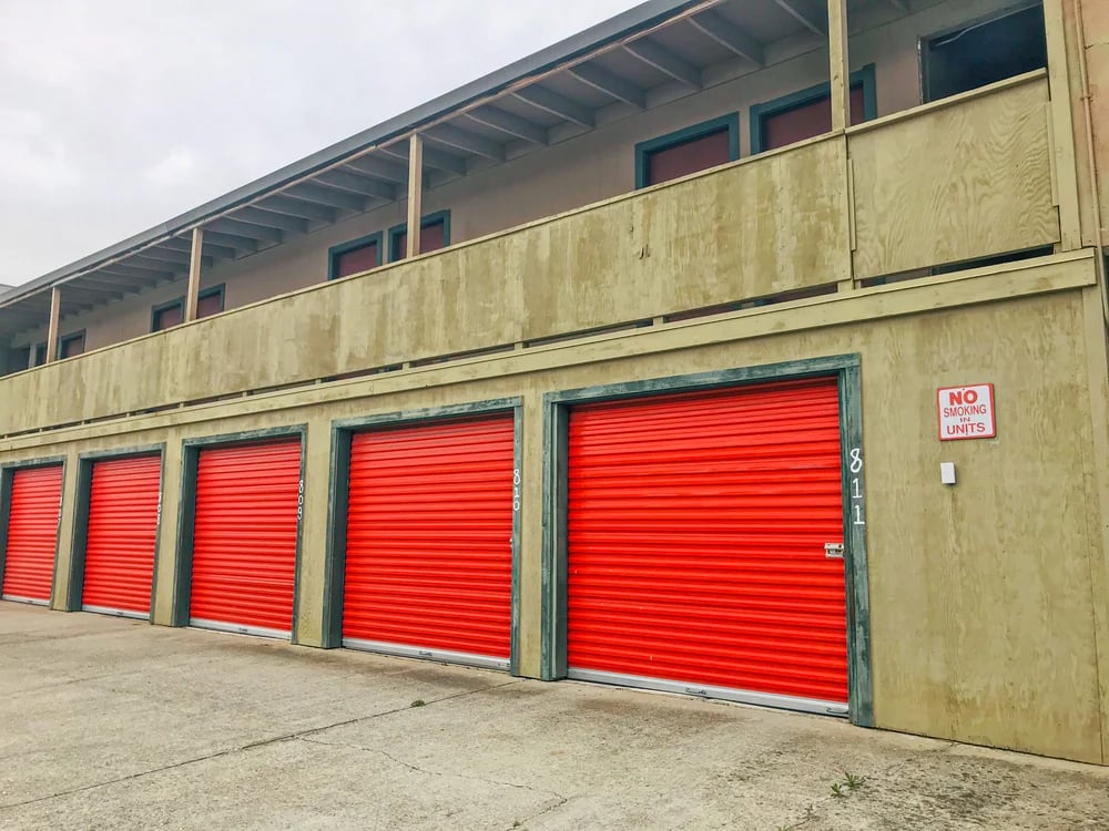 Storage facility interior
