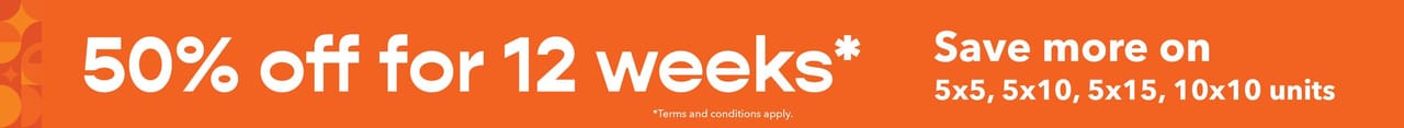 50% off for 12 weeks