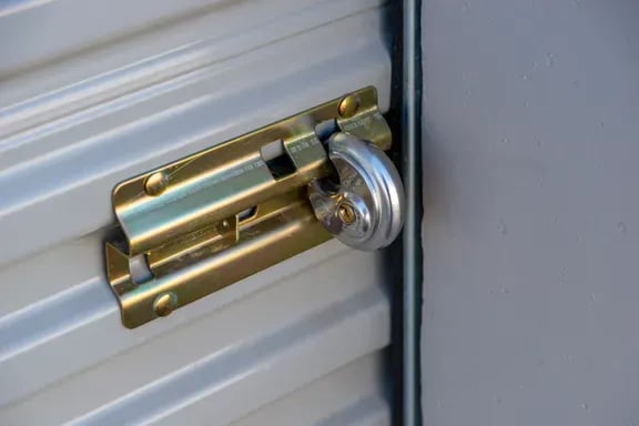self storage unit lock