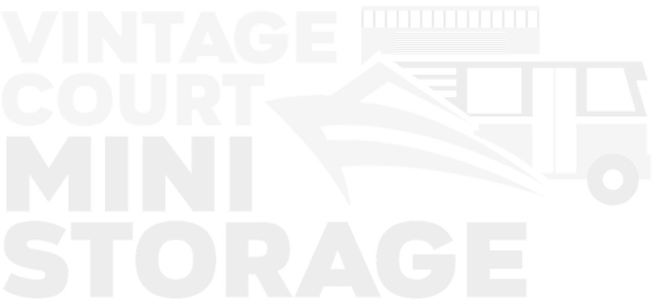vintage court mini storage logo