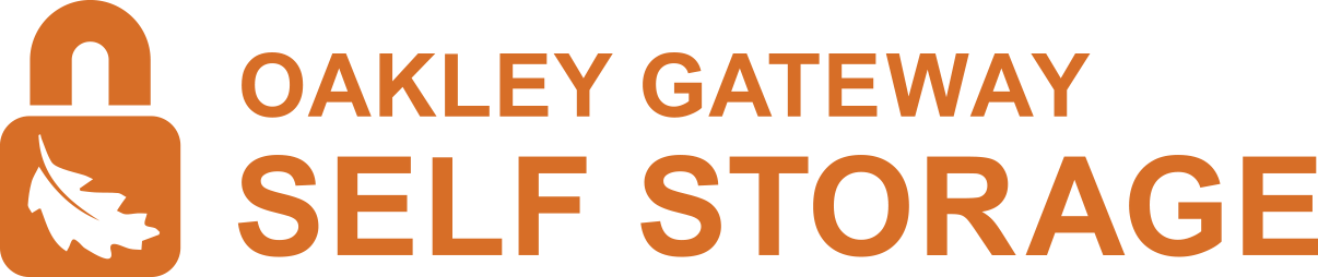oakley gateway self storage logo orange